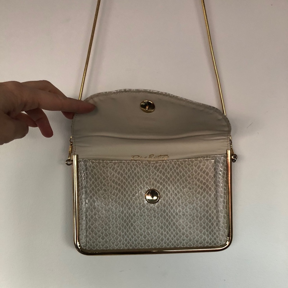 Vintage Robert Bestien snakeskin pocketbook